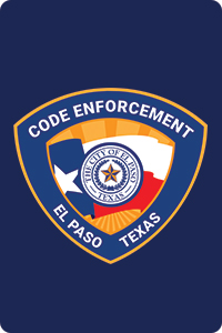 Code Enforcement El Paso Badge