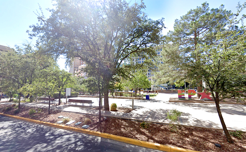 San Jacinto Plaza Splash Pad