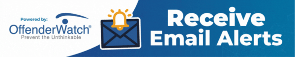 Receive email alerts from Offender Watch