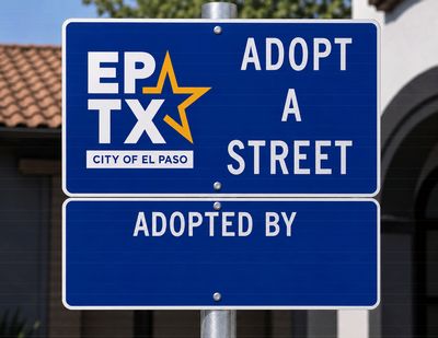 Sample Adopt a Street Sign
